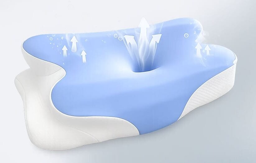 Melara Max Pillow breathable cooling visual